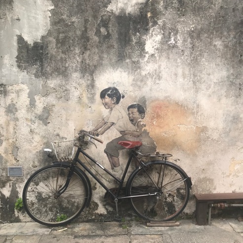 Penang street art Malaysia